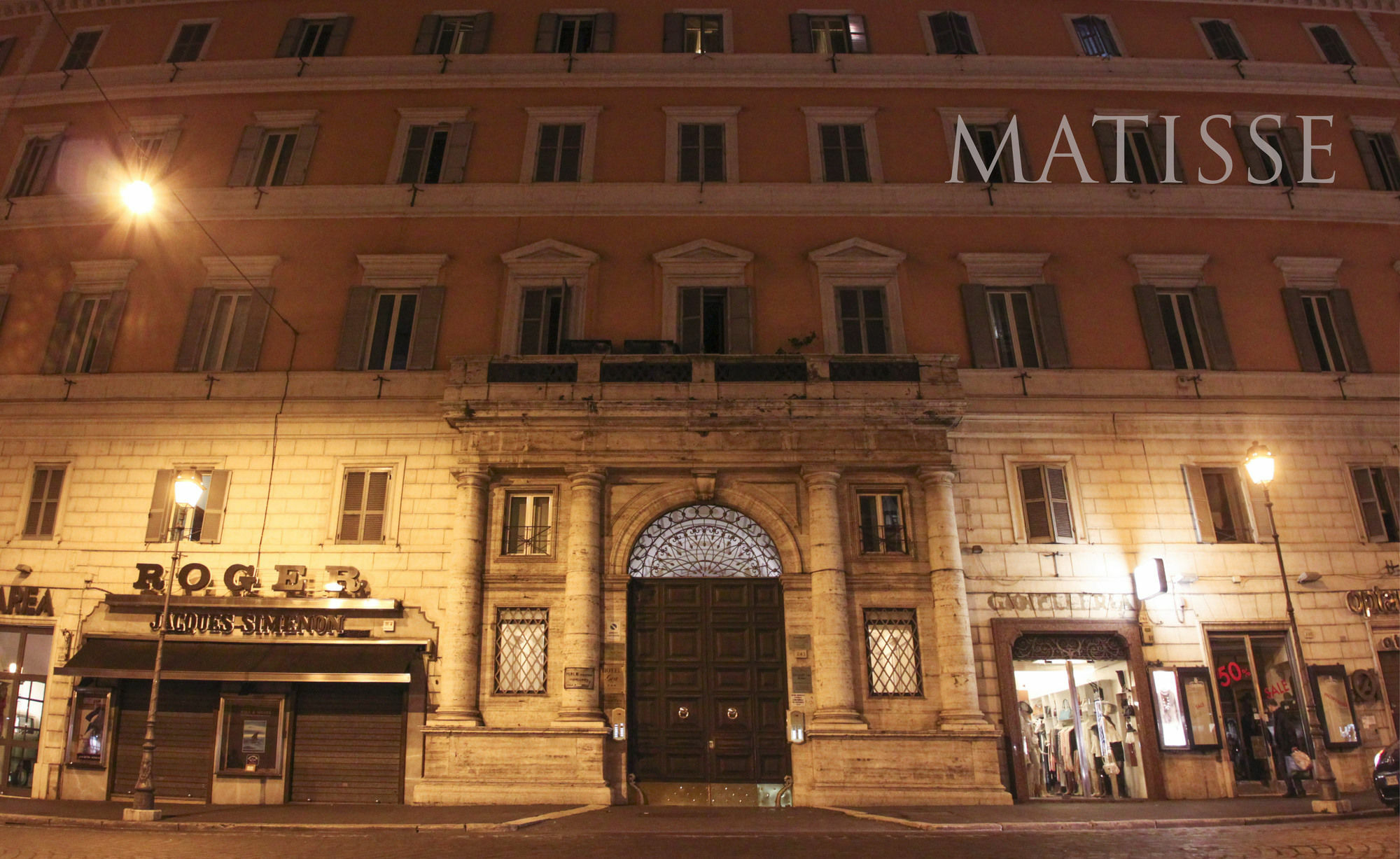 Hotel Persepolis Roma Exterior foto
